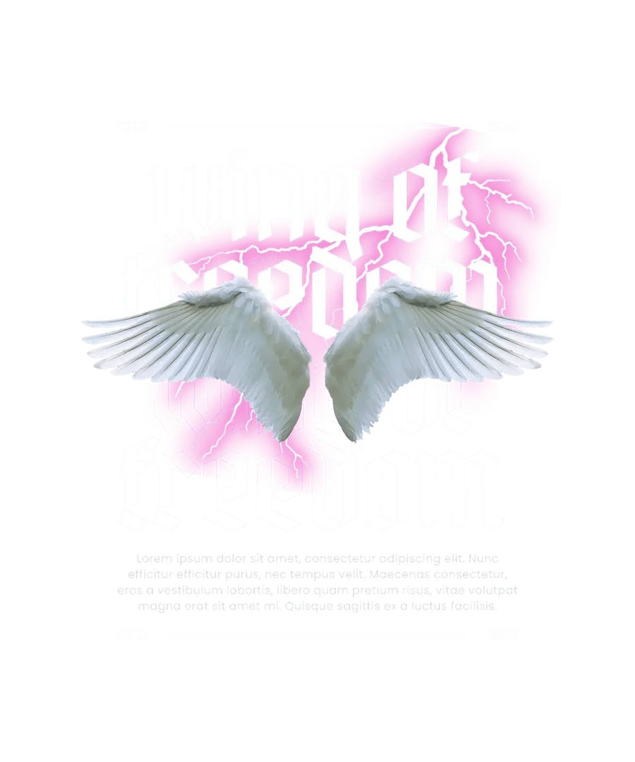 Wings of Freedom - DTF Ready to Press