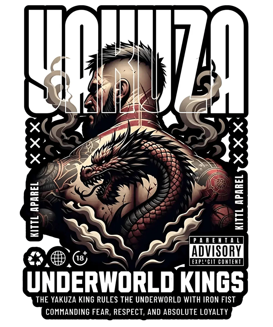 Yakuza Dragon - DTF Ready to Press