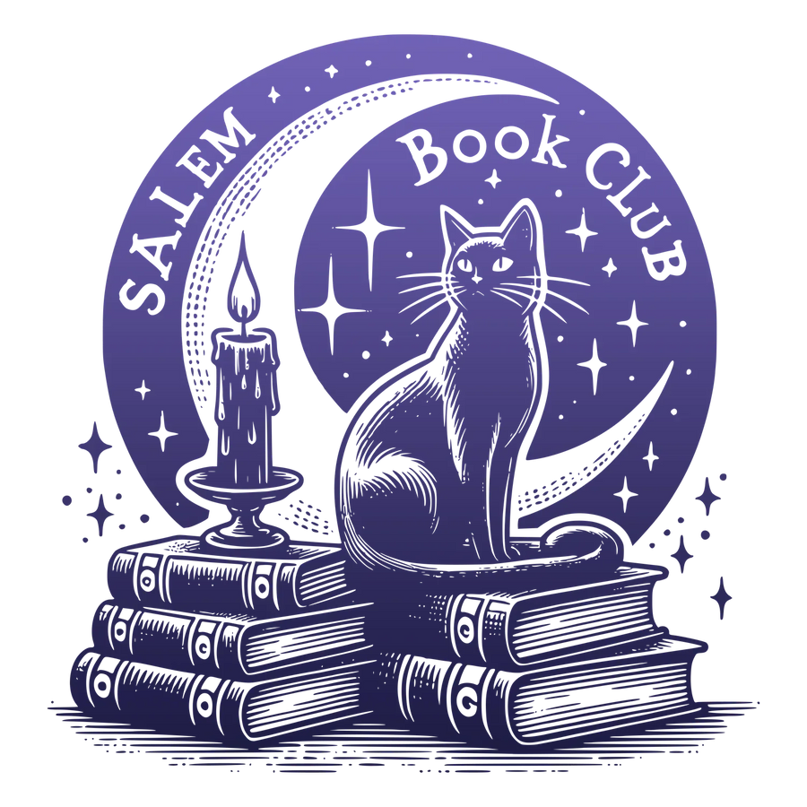 Salem Book Club Cat DTF Transfer Ready to Press