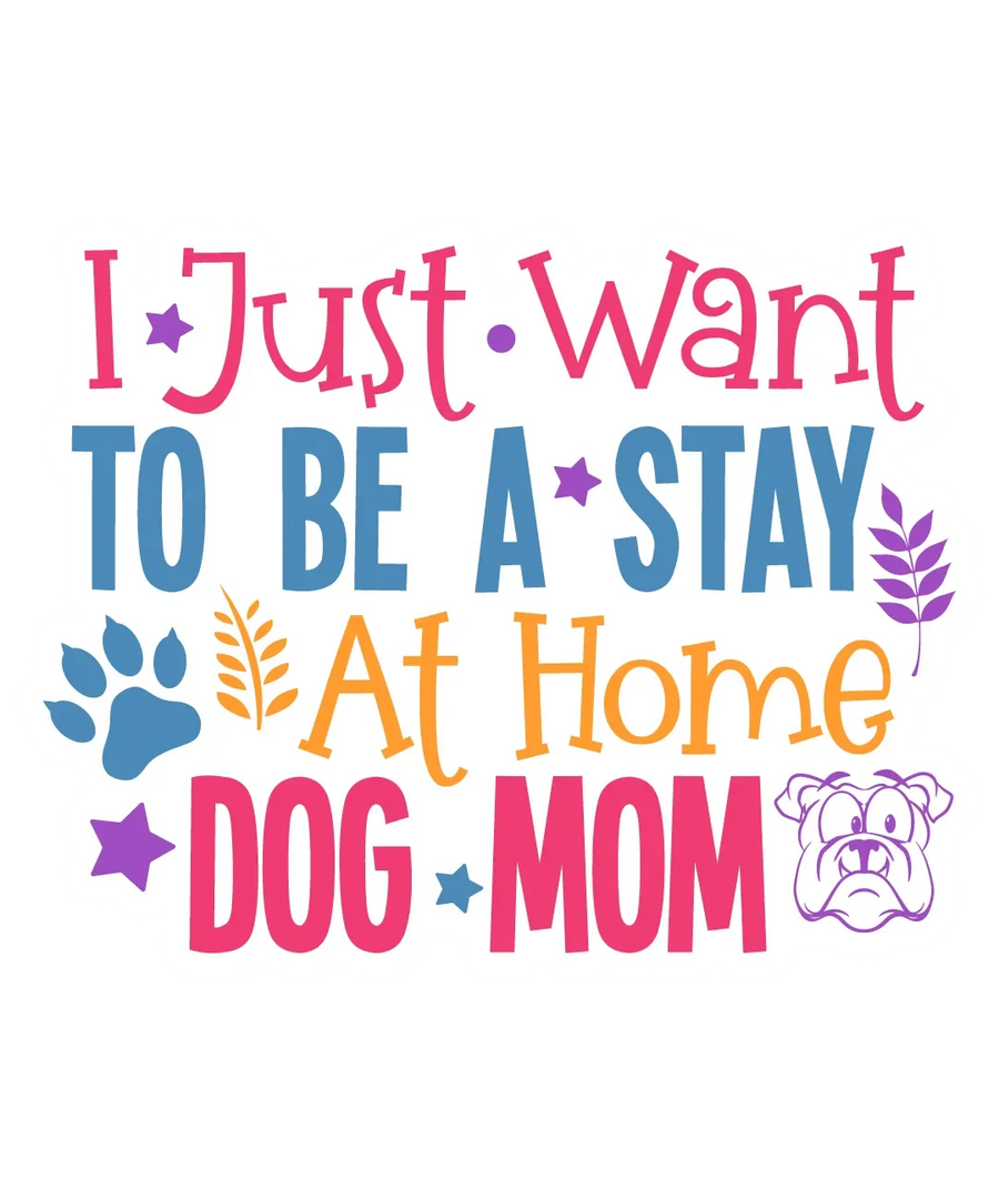 Dog Mom DTF Transfer Ready to Press