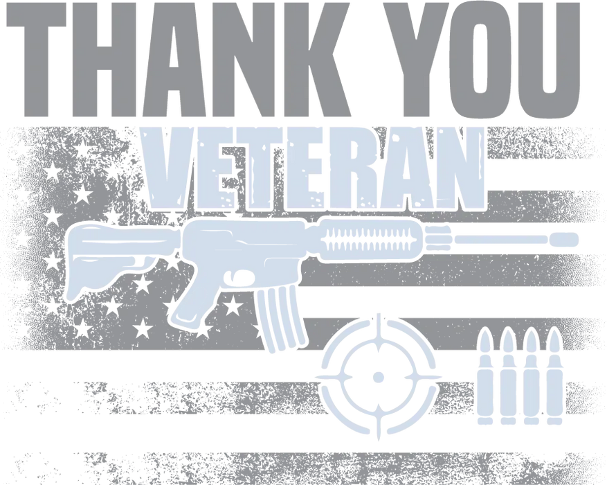 Veteran Appreciation DTF Transfer Ready to Press