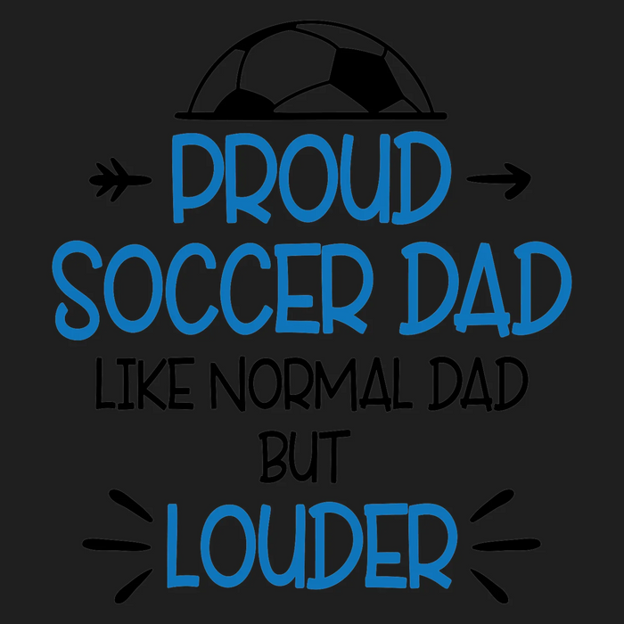 Soccer Dad DTF Transfer Ready to Press