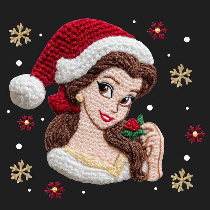 Christmas Belle DTF Transfer Ready to Press