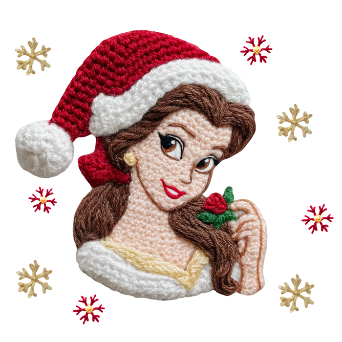 Christmas Belle DTF Transfer Ready to Press