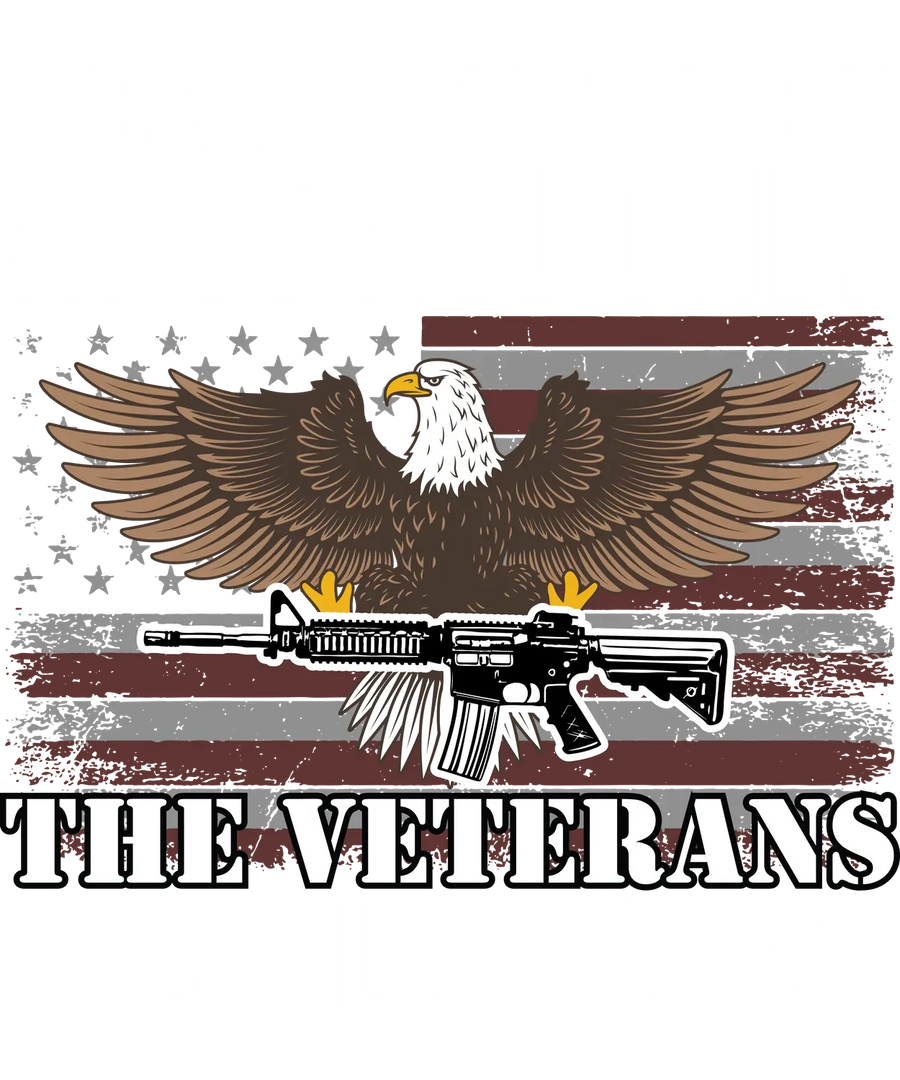 Veterans Eagle DTF Transfer Bügelfertig