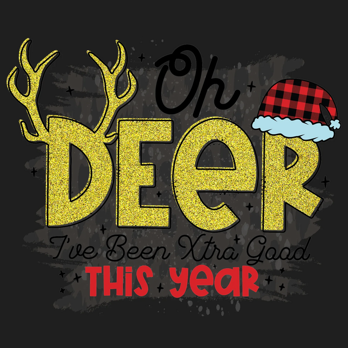 Holiday Cheer DTF Transfer Ready to Press