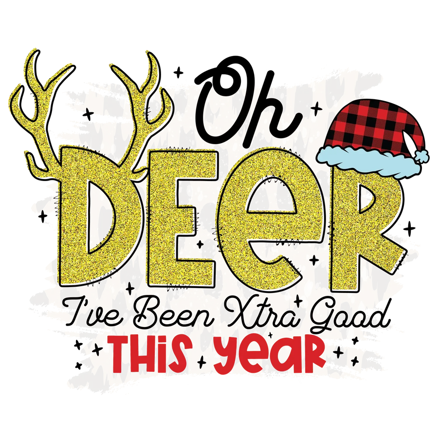 Holiday Cheer DTF Transfer Ready to Press