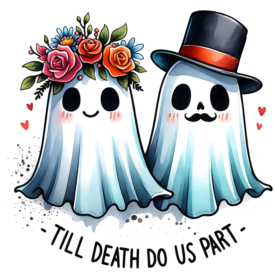 Halloween Love DTF Transfer Ready to Press