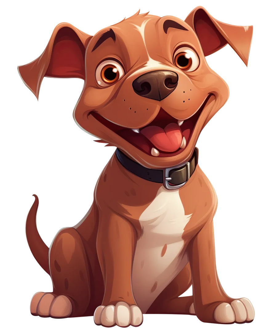 Cute Dog DTF Transfer Ready to Press