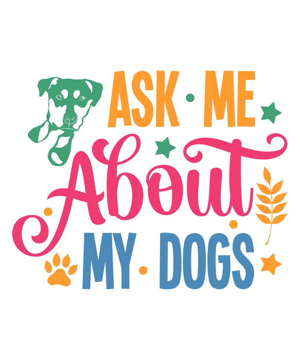 Dog Lover DTF Transfer Ready to Press