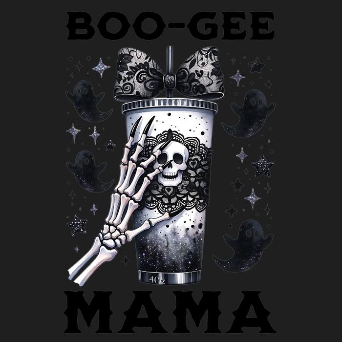 Gothic Skull DTF Transfer Ready to Press