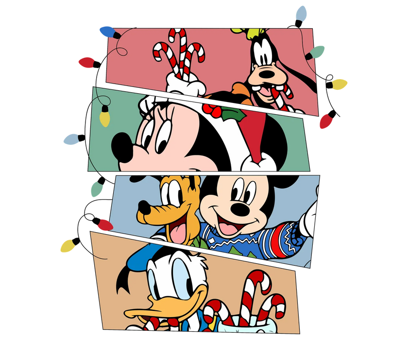 Holiday Cheer DTF Transfer Ready to Press