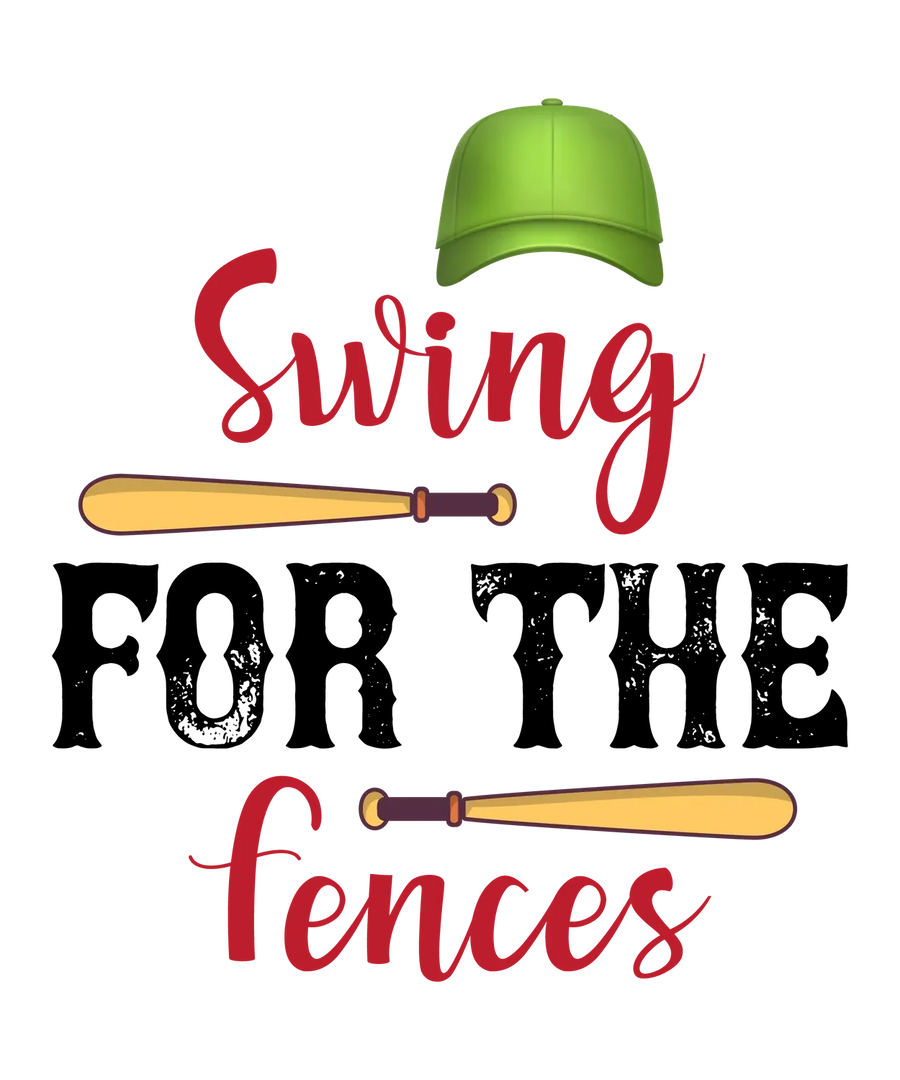 DTF Transfer Ready to Press Swing Fences