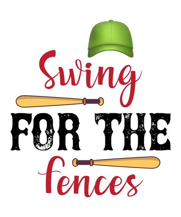 DTF Transfer Ready to Press Swing Fences