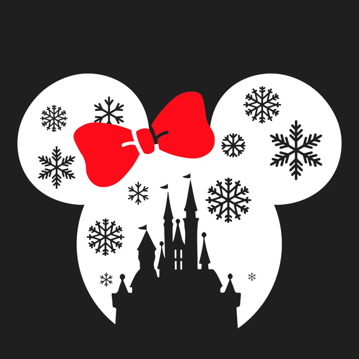 Holiday Castle DTF Transfer Ready to Press