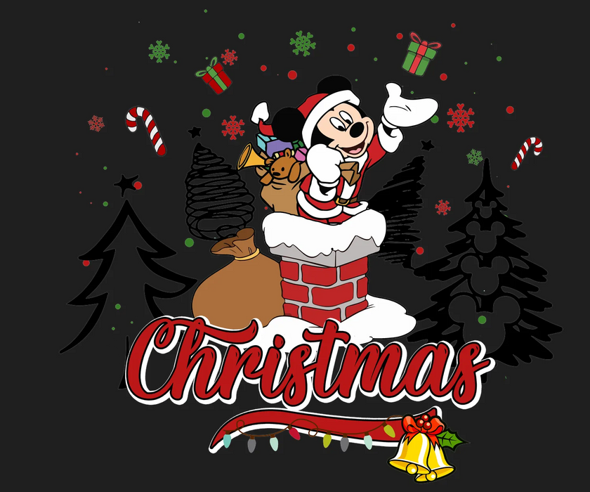 Christmas DTF Transfer Ready to Press