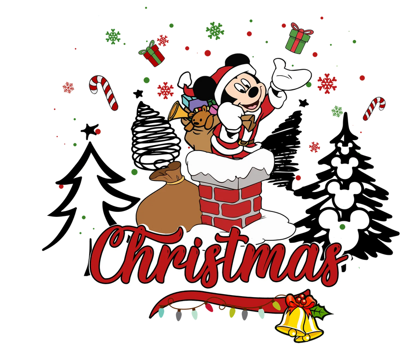 Christmas DTF Transfer Ready to Press