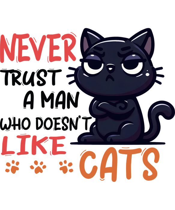 Cat Lover DTF Transfer Ready to Press