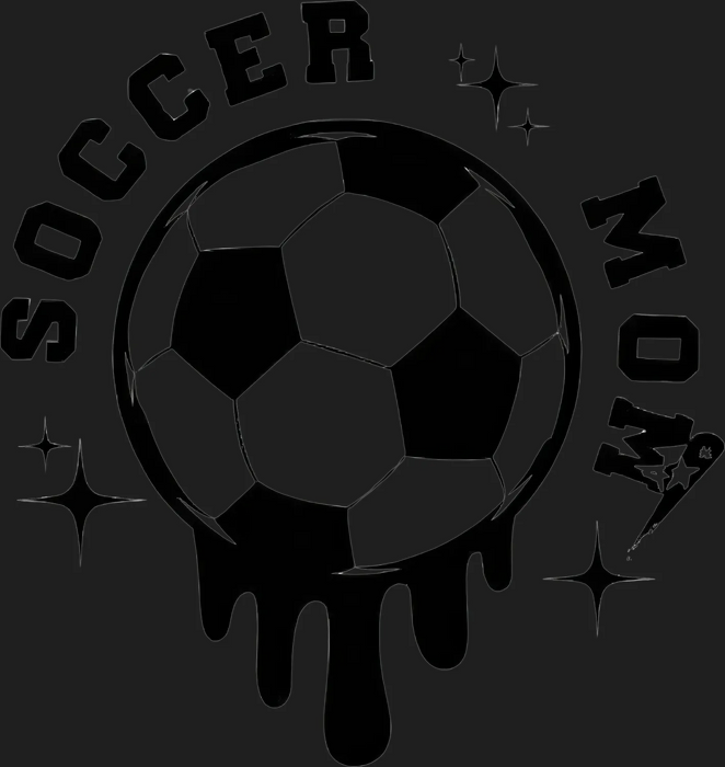 Soccer Mom DTF Transfer Ready to Press