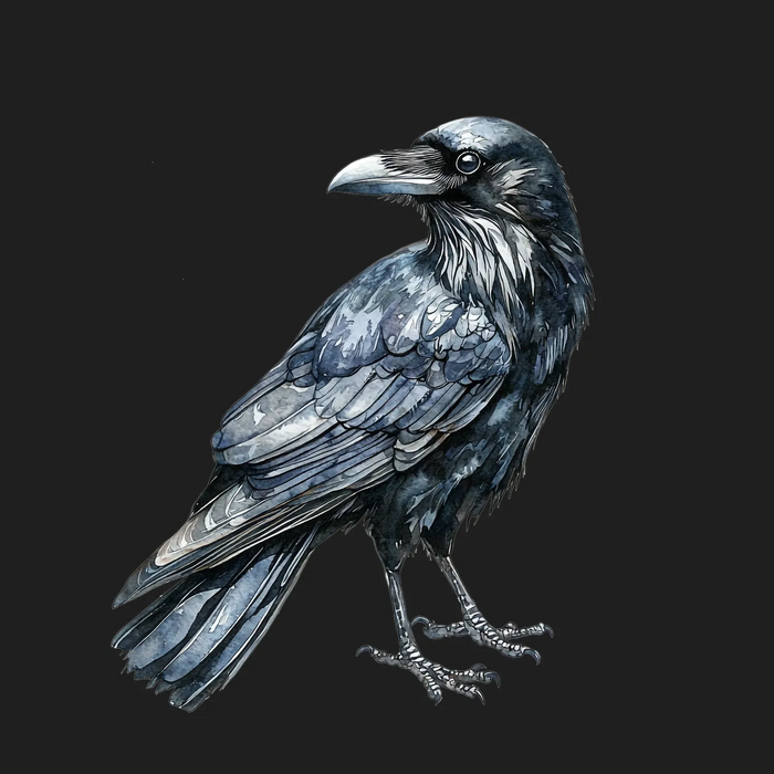 Raven Art DTF Transfer Ready to Press