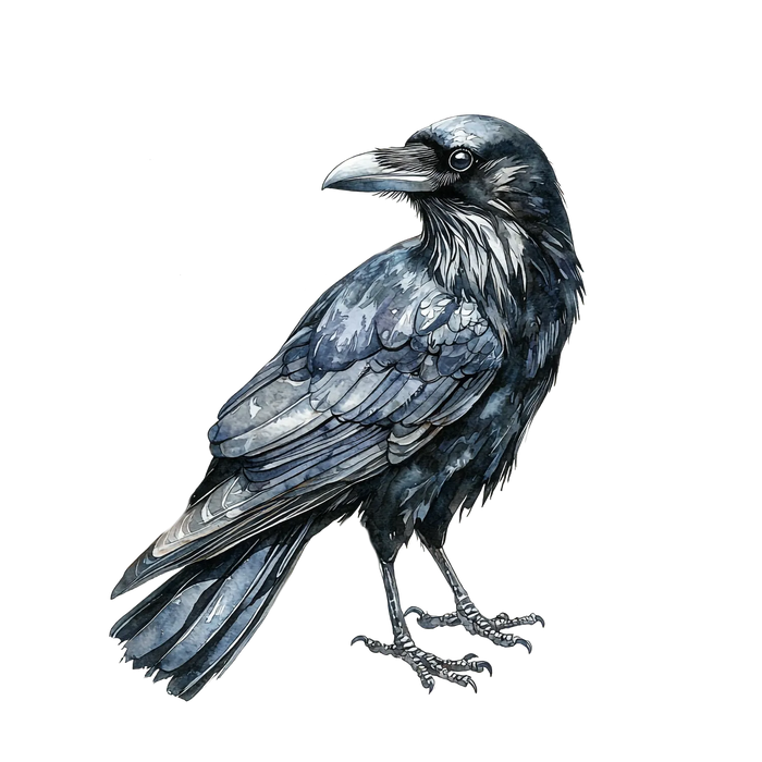 Raven Art DTF Transfer Ready to Press