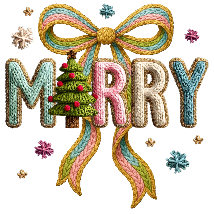 Holiday Cheer DTF Transfer Ready to Press