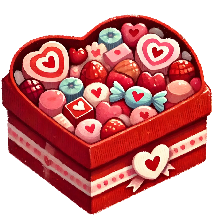 Valentine's Day Candy Box Design | DTF Center