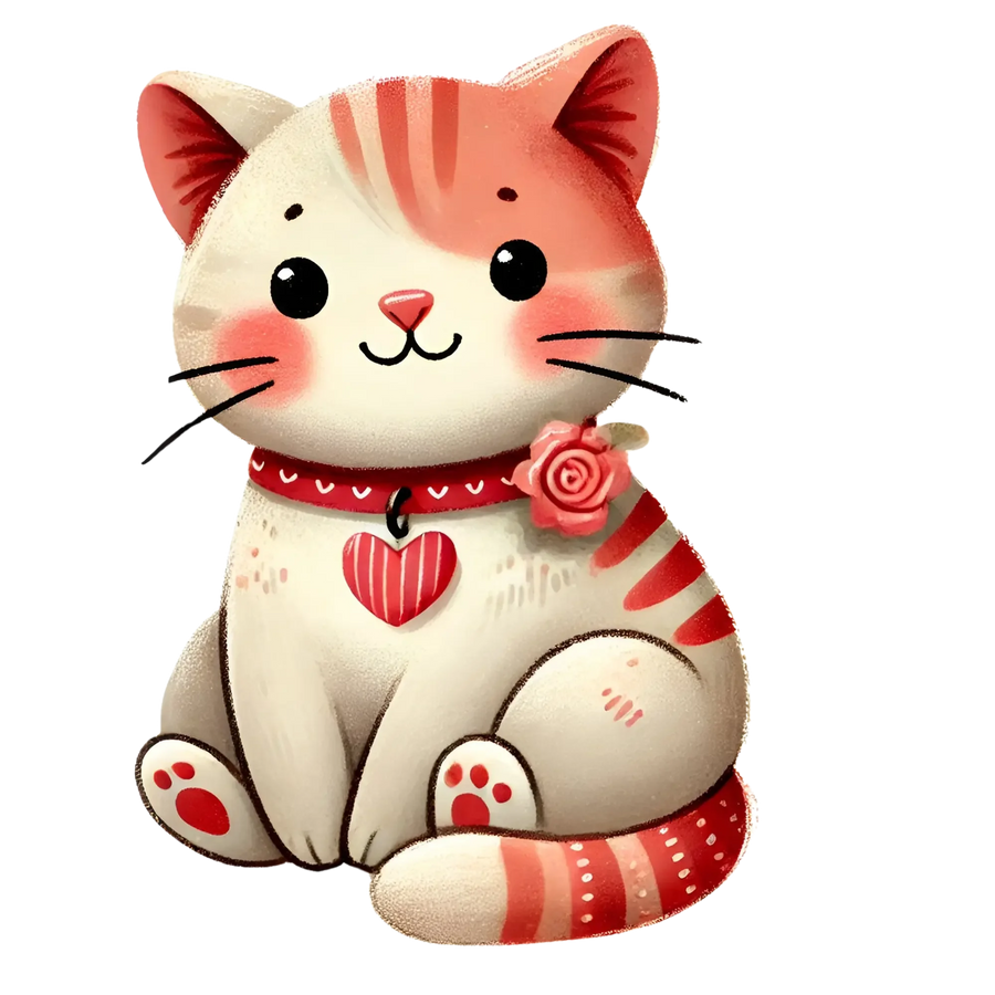 Valentine's Day Cat Lover Design | DTF Center