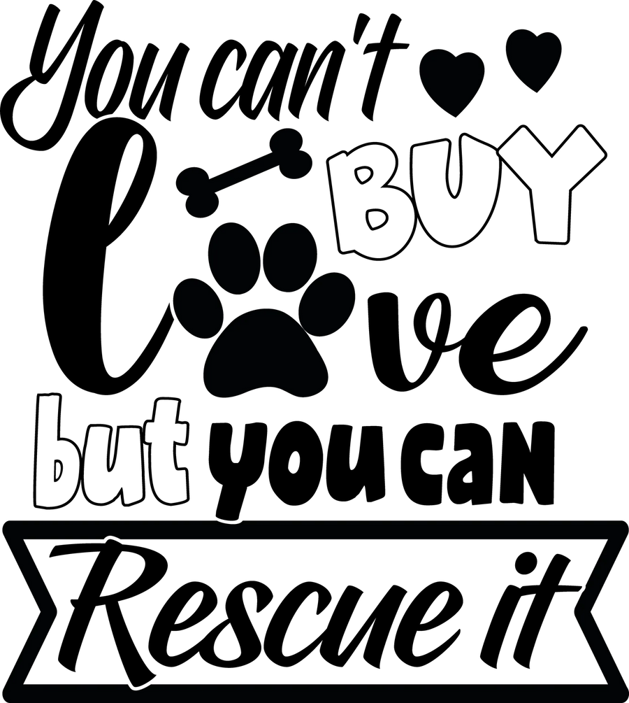 Pet Love DTF Transfer Ready to Press