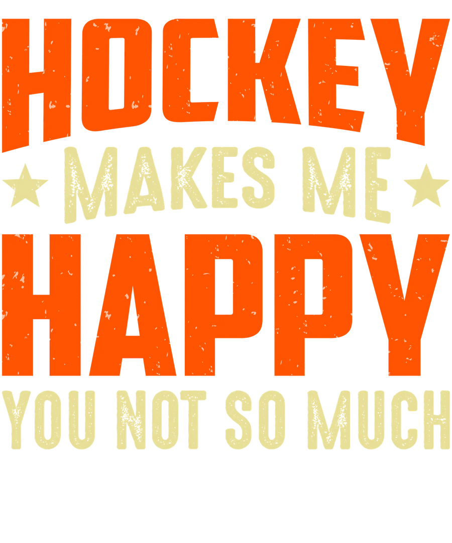 Hockey Happy DTF Ready to Press