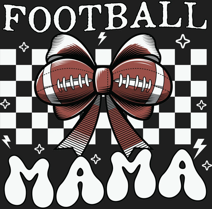 Football Mama DTF Transfer Ready to Press
