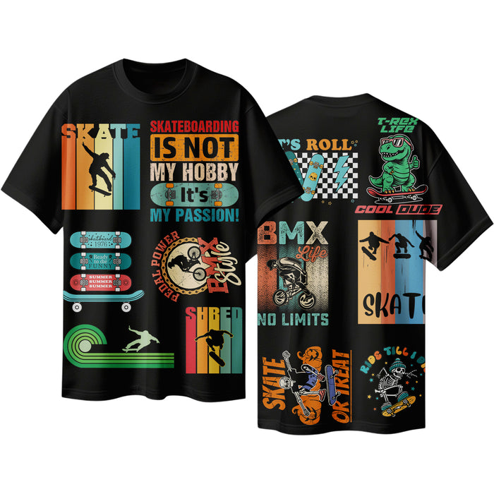 Skate & BMX DTF Transfer Bundle - Ready to Press