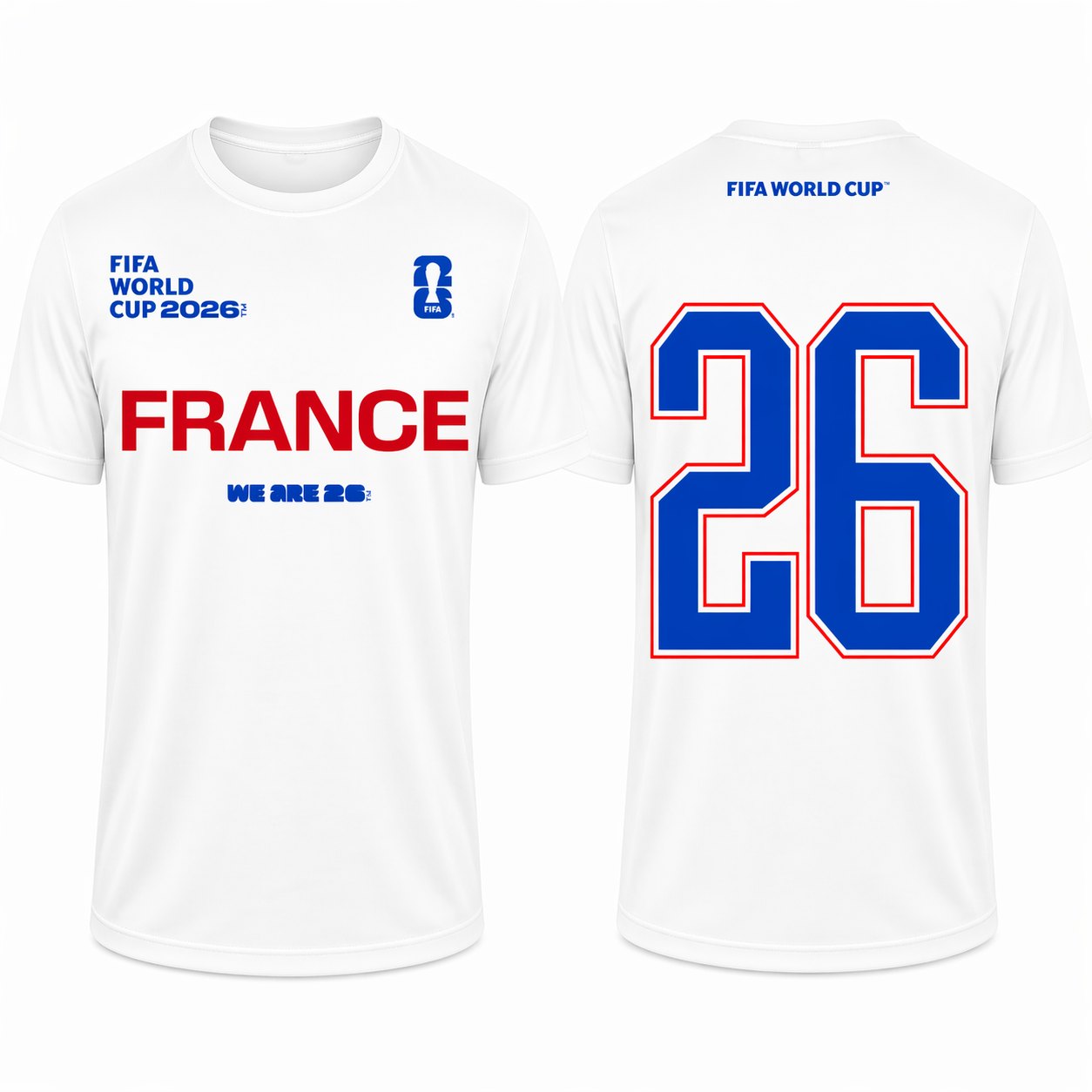 FIFA World Cup 2026 France Shirt – Official 