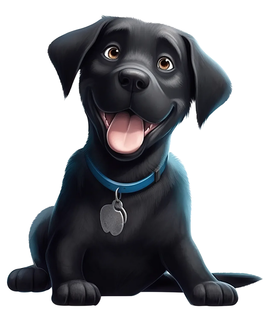 Cute Puppy DTF Transfer Ready to Press