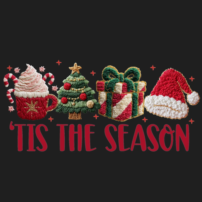 Christmas DTF Transfer Ready to Press 'Tis The Season