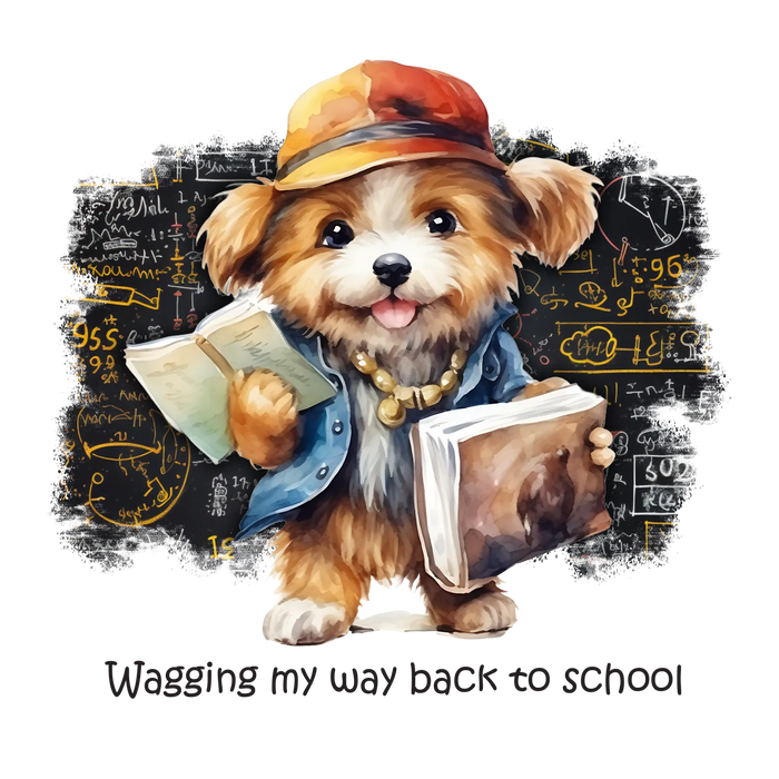 Back to School DTF Transfer Ready to Press