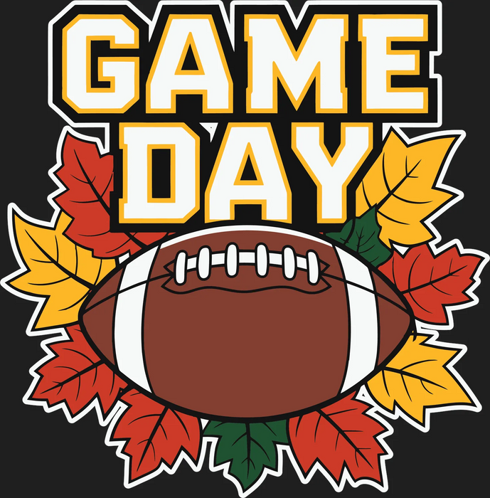 Game Day Football DTF Transfer Ready to Press