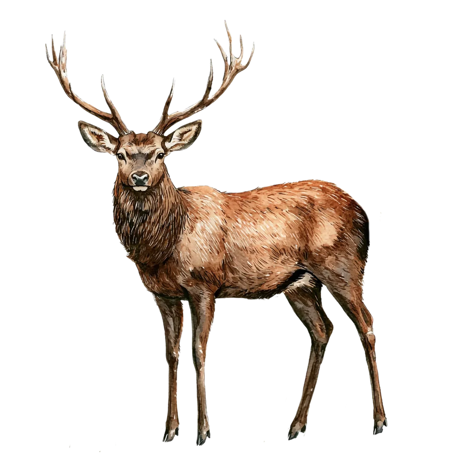 Majestic Deer DTF Transfer Ready to Press