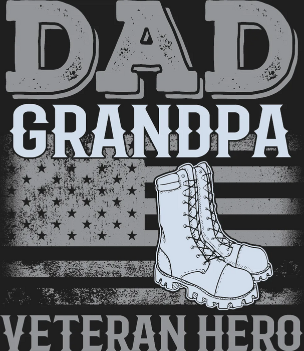 Veteran Hero DTF Transfer Ready to Press