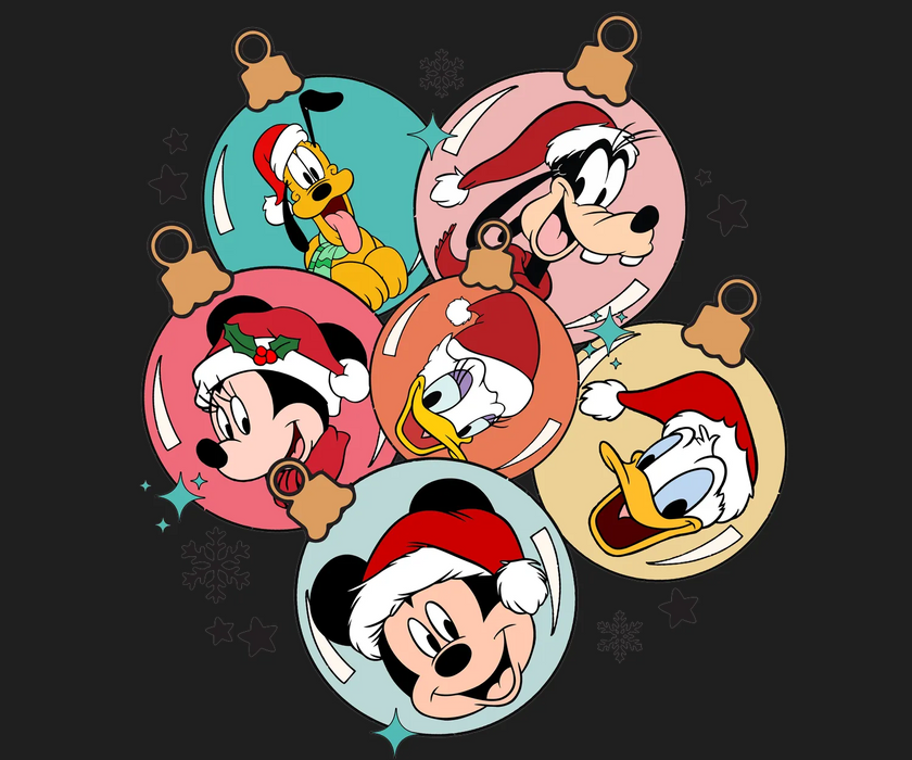 Christmas Magic DTF Transfer Ready to Press