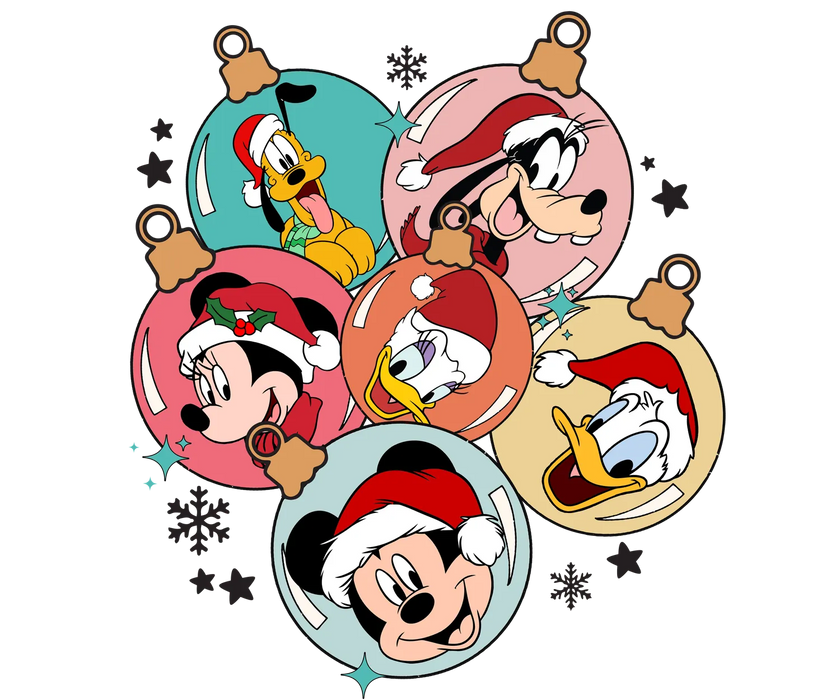 Christmas Magic DTF Transfer Ready to Press