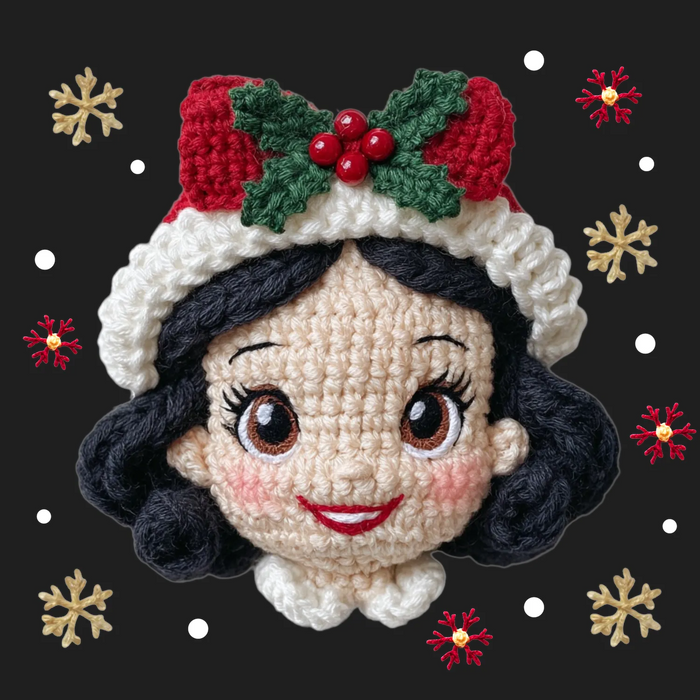 Christmas Princess DTF Transfer Ready to Press