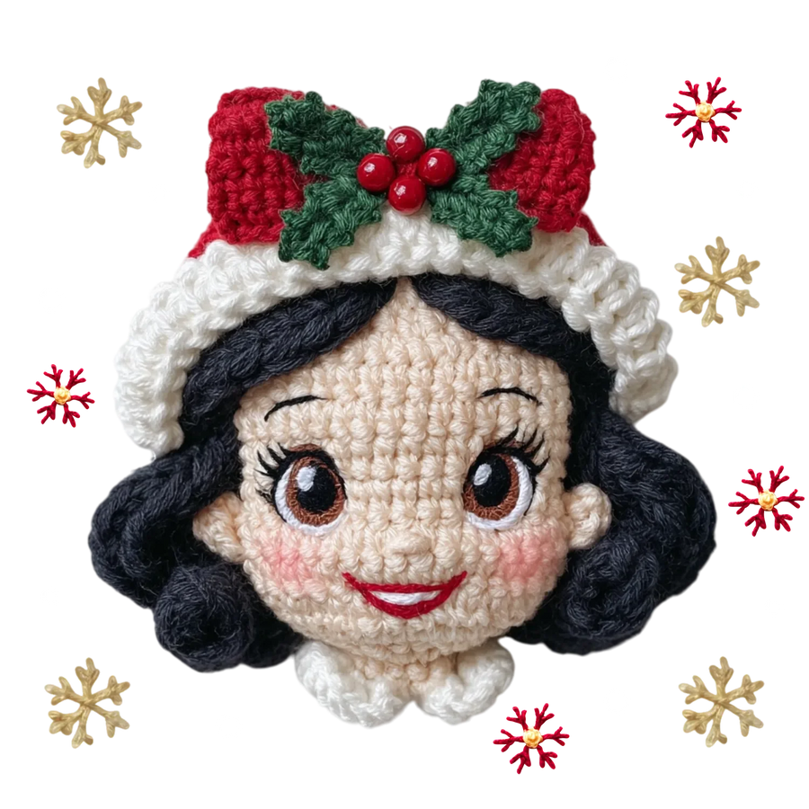 Christmas Princess DTF Transfer Ready to Press