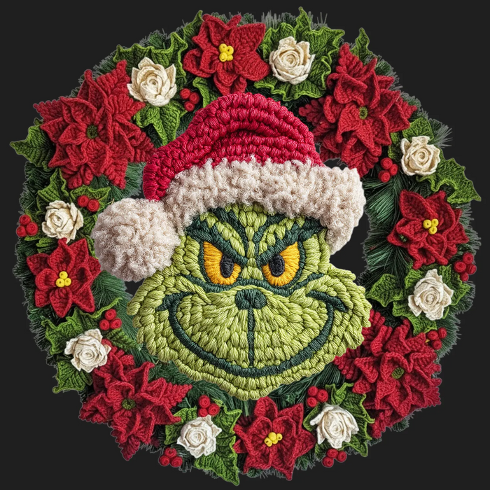 Christmas Grinch DTF Transfer Ready to Press