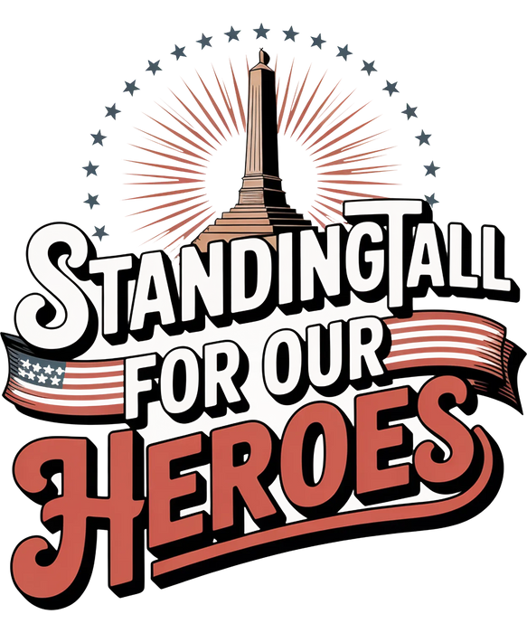 Patriotic Heroes DTF Transfer Ready to Press