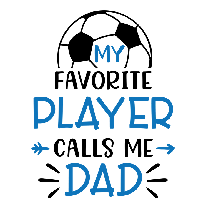 Player Dad DTF Transfer Ready to Press