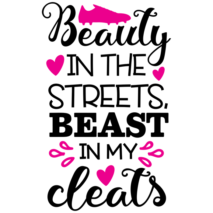 Soccer Love DTF Transfer Ready to Press