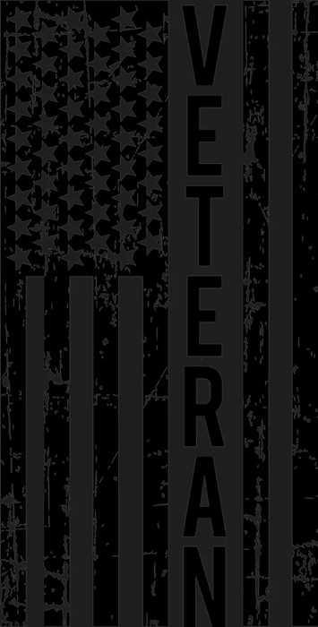 Veteran Flag DTF Transfer Ready to Press