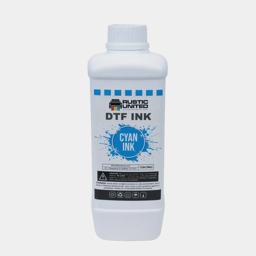 DTF Printer USA Cyan Ink - 1 Liter - DTF Center 