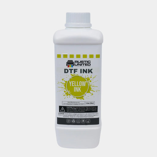 DTF Printer USA Yellow Ink - 1 Liter - DTF Center 